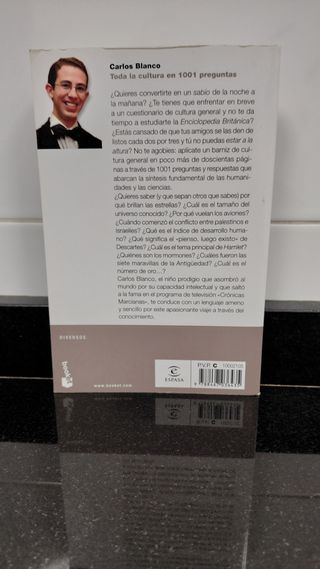 Toda la cultura en 100 preguntas. Carlos Blanco