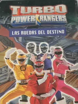 Películas VHS Power Rangers Turbo (Español)