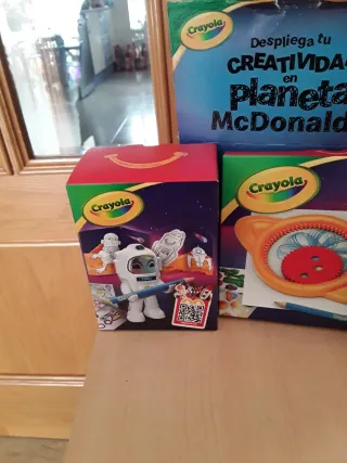 Juguetes Crayola McDonald's Happy Meal