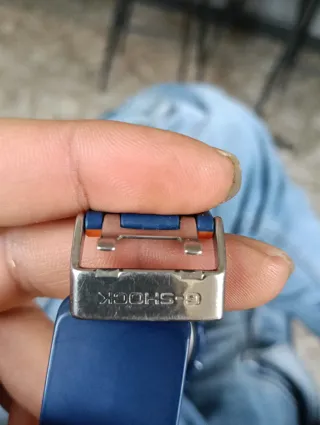 Casio G-Shock GA-100L Orologio Blu/Arancio