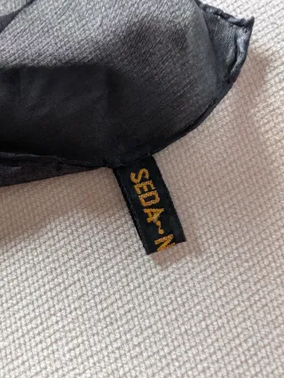 Pañuelo de seda natural estampado 70x70 cm