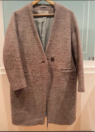 Abrigo Zara Marrón Color vison