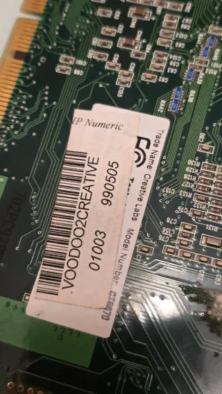 Tarjeta Gráfica Retro 3dfx Voodoo2