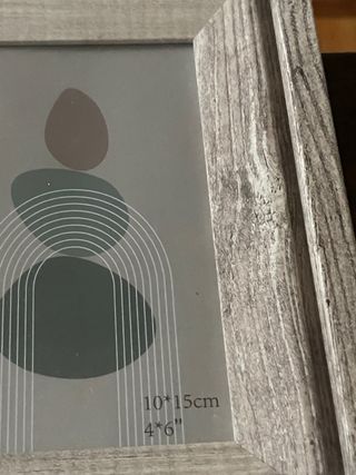 Set 2 bellissime Cornici in  Legno Nuove