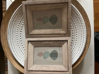 Set 2 bellissime Cornici in  Legno Nuove