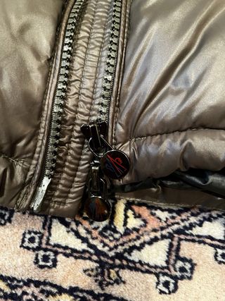 Chaqueta Moncler Marrón con Capucha