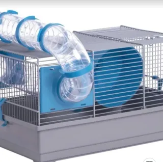 Jaula Hámster Ruso con Tubos le falta un anclaje