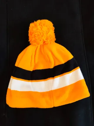 Gorro Rossignol Naranja y Blanco