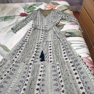 Vestido Zara Boho Estampado