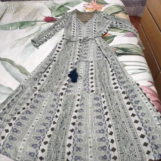 Vestido Zara Boho Estampado