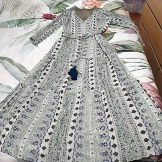 Vestido Zara Boho Estampado