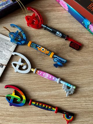 Lote 10 Llaves Disney Store Colección