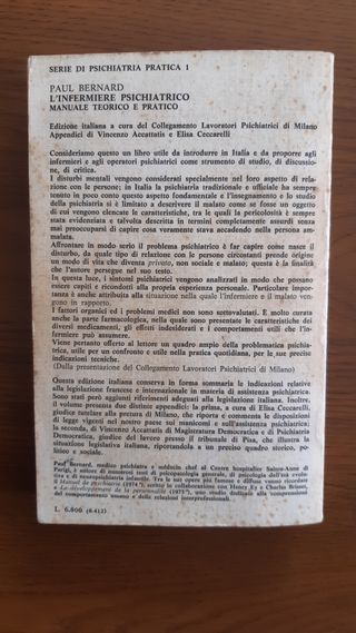 L' infermiere psichiatrico