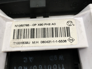 Mando clima Dacia N106278B