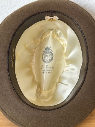 Sombrero La Favorita Madrid Talla 56