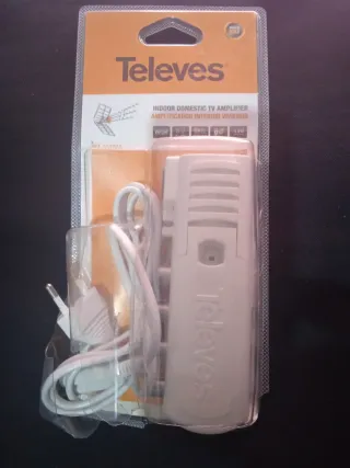 Amplificador TV Televes Interior Nuevo Sin uso