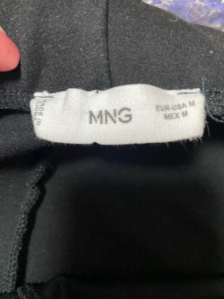 Pantalones acampanados Mango Talla M