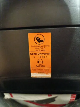 Britax Römer Dualfix R Silla Coche