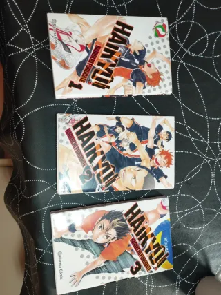 Libros Haikyuu