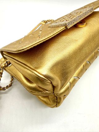 Bolso Carolina Herrera Dorado