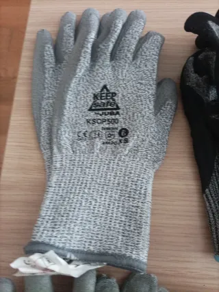 Lote 4 Pares Guantes Trabajo Ansell Catter 5