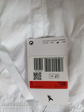 Pantalón Chándal Nike x TN Blanco y Negro