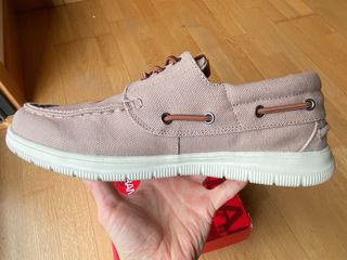 Zapatos casuales hombre 40 beige/marrón