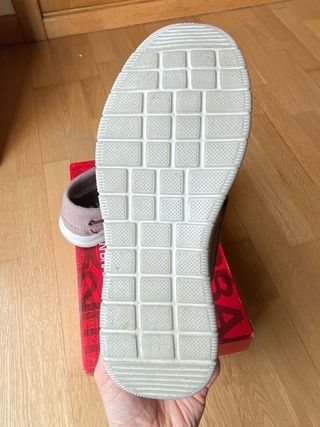 Zapatos casuales hombre 40 beige/marrón