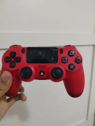 MANDO DE PS4 ROJO