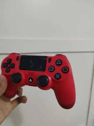 MANDO DE PS4 ROJO