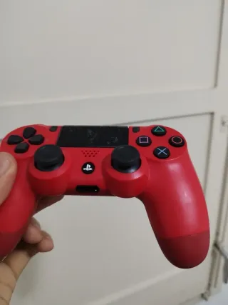 MANDO DE PS4 ROJO