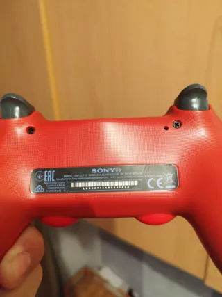 MANDO DE PS4 ROJO
