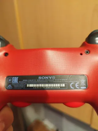 MANDO DE PS4 ROJO