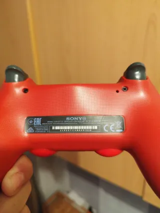 MANDO DE PS4 ROJO