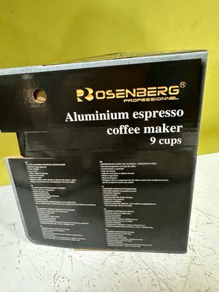 Cafetera Italiana Aluminio 9 Tazas