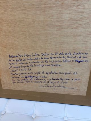 Aqguatinta original certificada · Manolo Rey-Fueyo