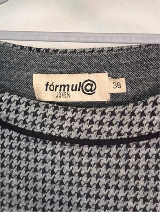 Vestido gris Formul@ talla M