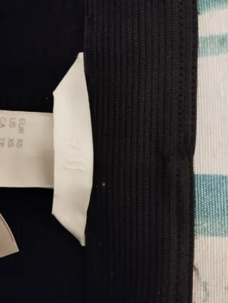 Gonna invernale longuette nera H&M elasticizzza XS