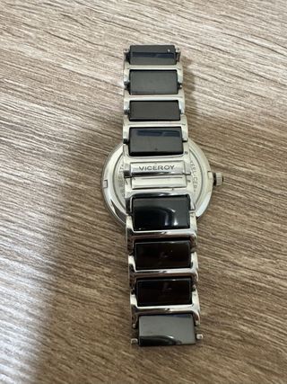 Reloj Viceroy Cerámica Negro y Plata