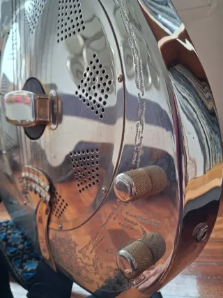 Guitarra Resonadora Galveston Thinline Eléctrica