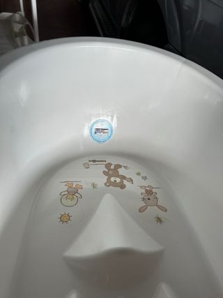 Bañera para bebé con soporte