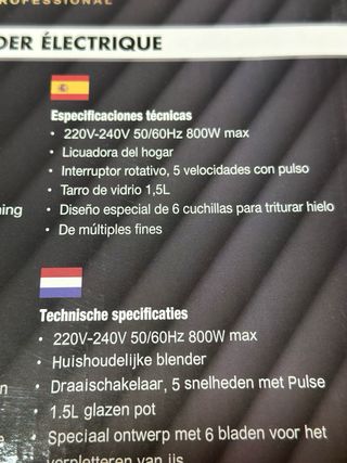 Batidora Eisenbach SW-1380 Ice Crush