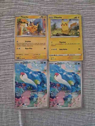 Cartas Pokémon Varios