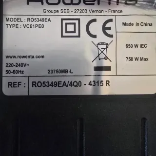 Aspiradora Rowenta Compacteo Ergo Cyclonic