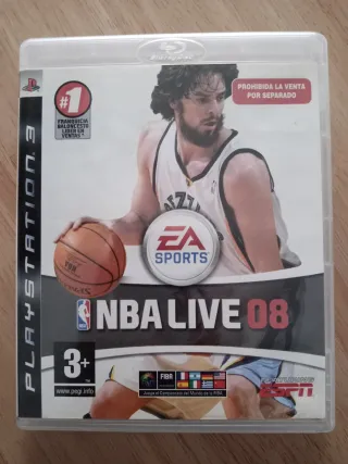 Juego PS3 NBA Live 08 EA Sports