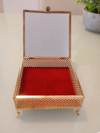 Precioso joyero antiguo de nácar Coleccionistas.