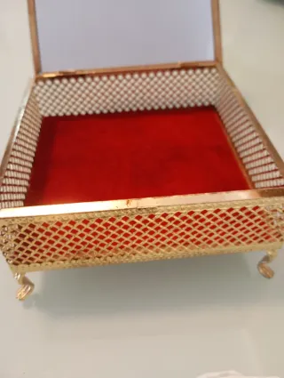 Precioso joyero antiguo de nácar Coleccionistas.