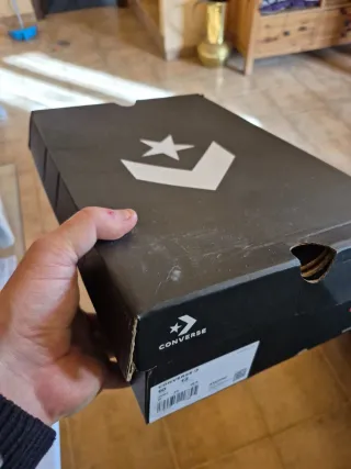 Converse CTAS HI Talla 44 Negro Multicolor