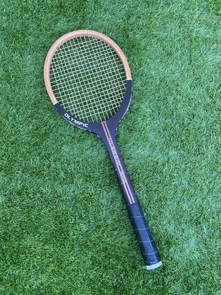 Raqueta Tenis Madera Vintage Olympic Classic 5050