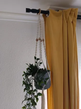 Colgador macramé para macetas